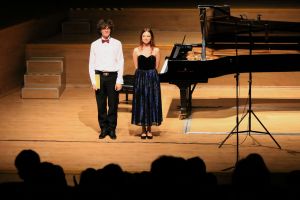 Concert in Wroclaw Philharmonic Hall 23.08.2015. Daria Żurawlowa i Arnold Gniwek.